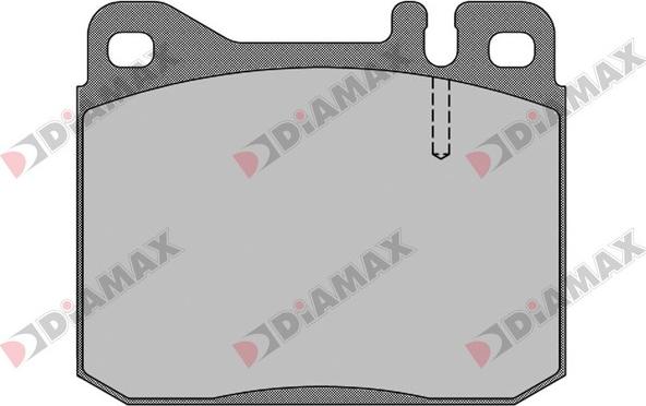 Diamax N09629 - Bremžu uzliku kompl., Disku bremzes ps1.lv