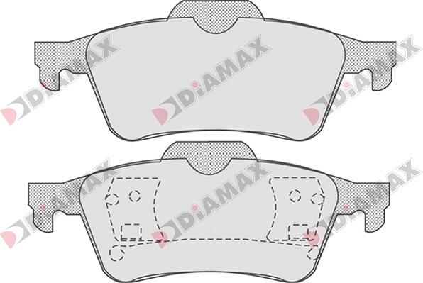 Diamax N09018 - Bremžu uzliku kompl., Disku bremzes ps1.lv