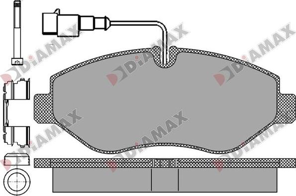 Metzger 116256 - Bremžu uzliku kompl., Disku bremzes ps1.lv