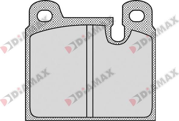 Diamax N09306 - Bremžu uzliku kompl., Disku bremzes ps1.lv