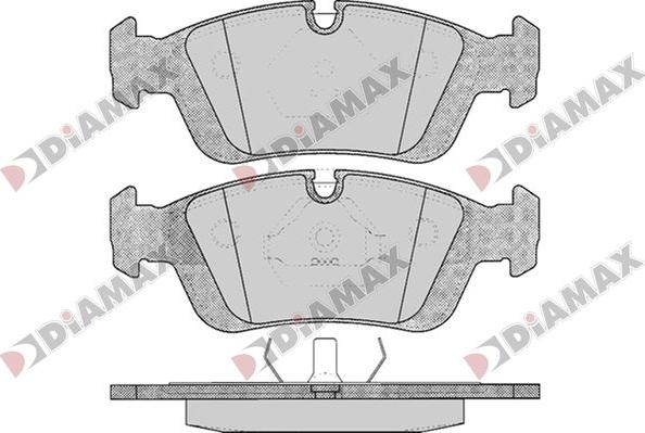 Diamax N09796 - Bremžu uzliku kompl., Disku bremzes ps1.lv