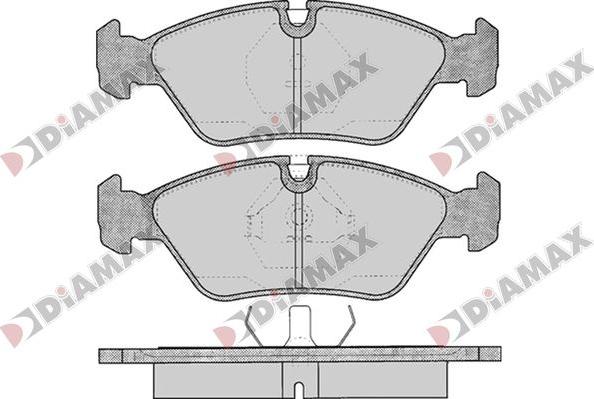 Diamax N09791 - Bremžu uzliku kompl., Disku bremzes ps1.lv