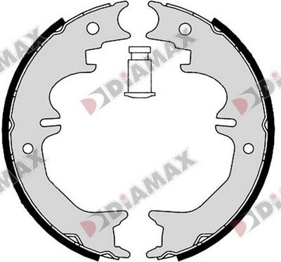 Diamax N01404 - Bremžu loku kompl., Stāvbremze ps1.lv