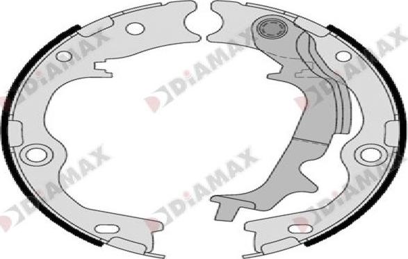 Diamax N01431 - Bremžu loku kompl., Stāvbremze ps1.lv