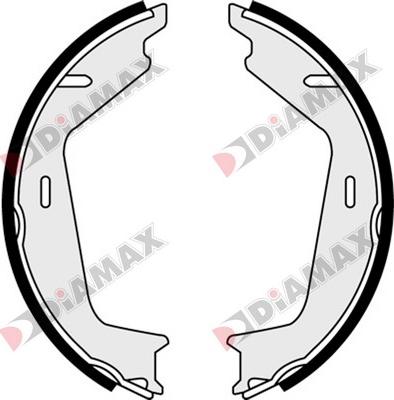 Diamax N01160 - Bremžu loku kompl., Stāvbremze ps1.lv