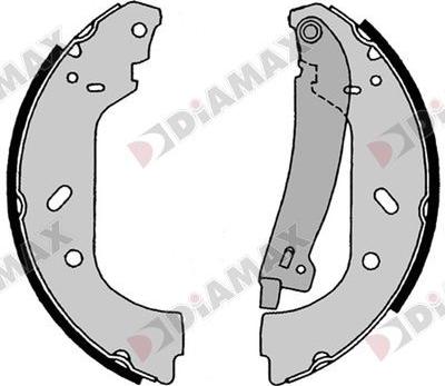 Diamax N01126 - Bremžu loku komplekts ps1.lv