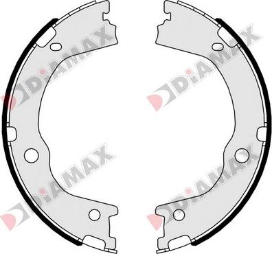 Diamax N01378 - Bremžu loku kompl., Stāvbremze ps1.lv