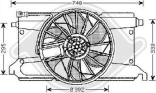 Diederichs 5618101 - Ventilators, Motora dzesēšanas sistēma ps1.lv