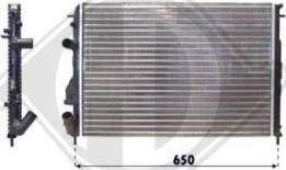 Diederichs 8446305 - Radiators, Motora dzesēšanas sistēma ps1.lv