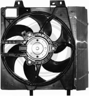 Diederichs 8422609 - Ventilators, Motora dzesēšanas sistēma ps1.lv