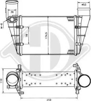 Diederichs 8501113 - Starpdzesētājs ps1.lv