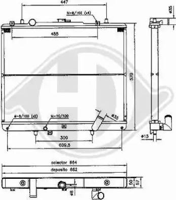 Diederichs 8588007 - Radiators, Motora dzesēšanas sistēma ps1.lv