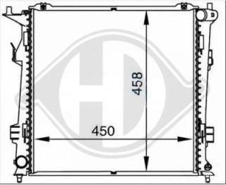 Diederichs 8655303 - Radiators, Motora dzesēšanas sistēma ps1.lv