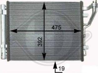 Diederichs 8683505 - Radiators, Motora dzesēšanas sistēma ps1.lv