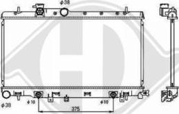 Diederichs 8135115 - Radiators, Motora dzesēšanas sistēma ps1.lv