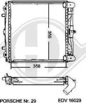 Diederichs 8200012 - Radiators, Motora dzesēšanas sistēma ps1.lv