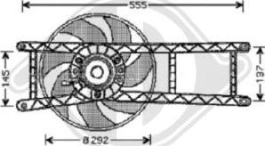 Diederichs 3434001 - Ventilators, Motora dzesēšanas sistēma ps1.lv