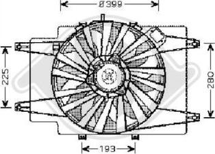 Diederichs 3041201 - Ventilators, Motora dzesēšanas sistēma ps1.lv