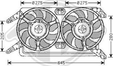 Diederichs 3051101 - Ventilators, Motora dzesēšanas sistēma ps1.lv