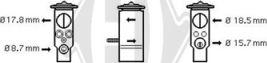 Diederichs DCE1046 - Izplešanās vārsts, Gaisa kond. sistēma ps1.lv
