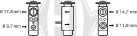 Diederichs DCE1005 - Izplešanās vārsts, Gaisa kond. sistēma ps1.lv