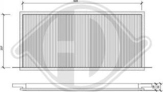 Diederichs DCI1085 - Filtrs, Salona telpas gaiss ps1.lv