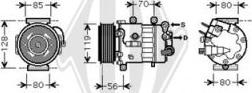 Diederichs DCK1452 - Kompresors, Gaisa kond. sistēma ps1.lv