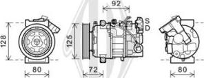 Diederichs DCK1508 - Kompresors, Gaisa kond. sistēma ps1.lv