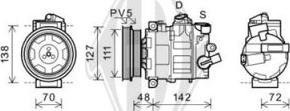 Diederichs DCK1078 - Kompresors, Gaisa kond. sistēma ps1.lv