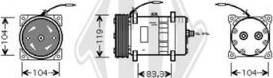 Diederichs DCK1166 - Kompresors, Gaisa kond. sistēma ps1.lv