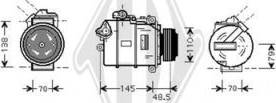 Diederichs DCK1109 - Kompresors, Gaisa kond. sistēma ps1.lv