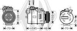 Diederichs DCK1101 - Kompresors, Gaisa kond. sistēma ps1.lv