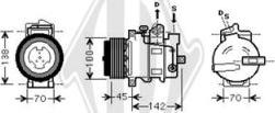Diederichs DCK1353 - Kompresors, Gaisa kond. sistēma ps1.lv