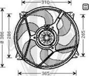 Diederichs DCL1051 - Ventilators, Motora dzesēšanas sistēma ps1.lv