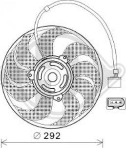 Diederichs DCL1002 - Ventilators, Motora dzesēšanas sistēma ps1.lv