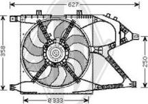 Diederichs DCL1158 - Ventilators, Motora dzesēšanas sistēma ps1.lv