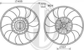 Diederichs DCL1303 - Ventilators, Motora dzesēšanas sistēma ps1.lv