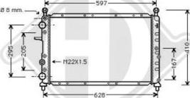 Diederichs DCM1906 - Radiators, Motora dzesēšanas sistēma ps1.lv