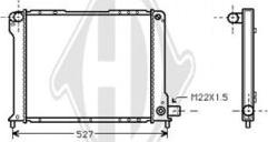 Diederichs DCM1902 - Radiators, Motora dzesēšanas sistēma ps1.lv