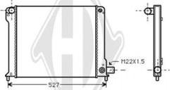 Diederichs DCM1914 - Radiators, Motora dzesēšanas sistēma ps1.lv