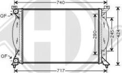 Diederichs DCM1466 - Radiators, Motora dzesēšanas sistēma ps1.lv