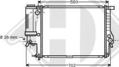 Diederichs DCM1551 - Radiators, Motora dzesēšanas sistēma ps1.lv