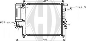 Diederichs DCM1535 - Radiators, Motora dzesēšanas sistēma ps1.lv