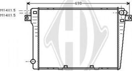 Diederichs DCM1532 - Radiators, Motora dzesēšanas sistēma ps1.lv