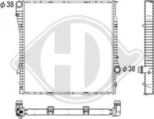 Diederichs DCM1576 - Radiators, Motora dzesēšanas sistēma ps1.lv