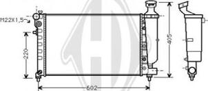 Diederichs DCM1692 - Radiators, Motora dzesēšanas sistēma ps1.lv