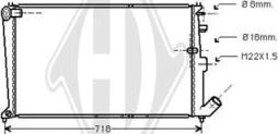 Diederichs DCM1647 - Radiators, Motora dzesēšanas sistēma ps1.lv