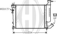 Diederichs DCM1662 - Radiators, Motora dzesēšanas sistēma ps1.lv