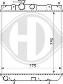 Diederichs DCM1800 - Radiators, Motora dzesēšanas sistēma ps1.lv