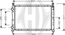 Diederichs DCM1348 - Radiators, Motora dzesēšanas sistēma ps1.lv